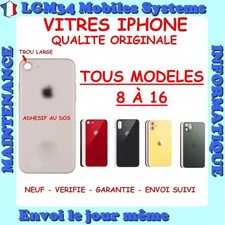 Vitre Arriere iPhone X XR XS